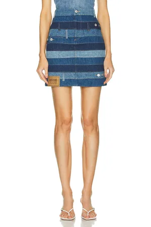 Moschino Denim Mini Skirt in