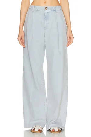 SPRWMN Pleated Denim Trouser in