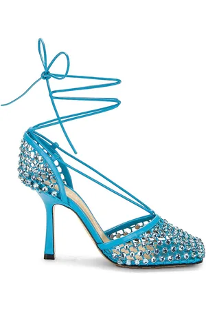 Bottega Veneta Stretch Lace Up Sandal in