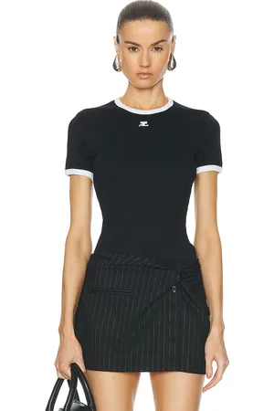 Courrèges Reedition Contrast T-shirt in