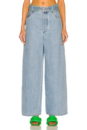 Bottega Veneta Light Bleached Belted Trouser in