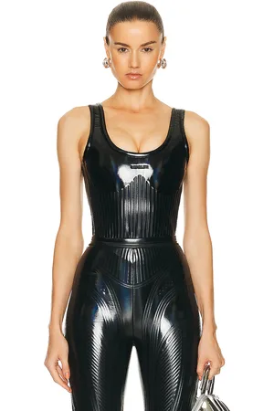 MUGLER Tank Top Bodysuit in