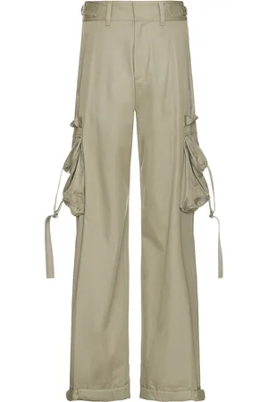 OFF-WHITE Zip Cotton Cargo Pant in