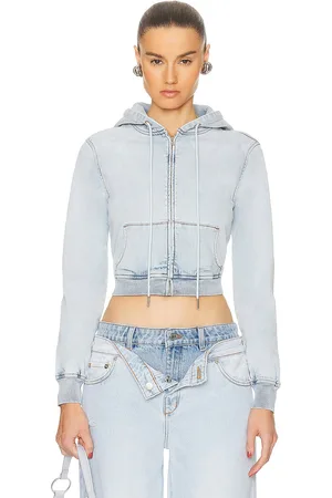 SER.O.YA Edith Cropped Hoodie in