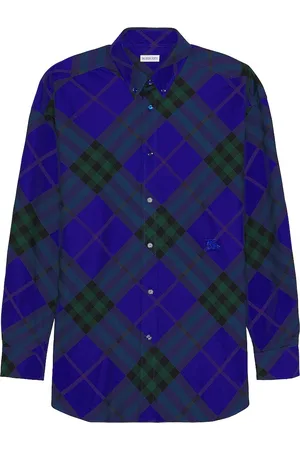 Burberry Long Sleeve Check Pattern Shirt in