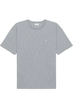 Saint Laurent T-Shirt Large Bord in