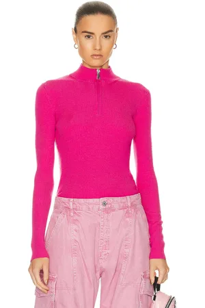 Moncler Zip Up Turtleneck Top in