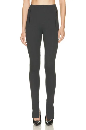 WARDROBE.NYC Side Zip Legging in