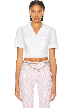 CHANEL 1997 SS Runway Pleated Shirt in