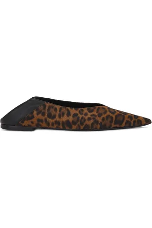 Saint Laurent Carolyn Flat Slipper in