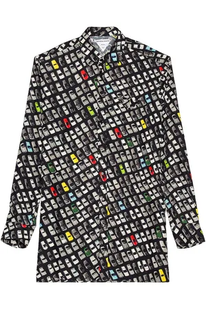 Bottega Veneta Photographic Car Print Shirt in