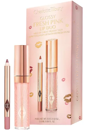 Charlotte Tilbury Glossy Fresh Pink Lip Duo in N/A