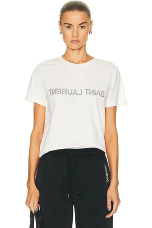 Saint Laurent Logo T-shirt in