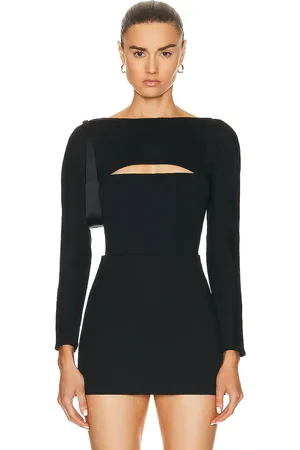 Wolford The Kimono Slit Bodysuit in