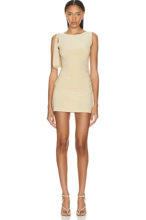 Norma Kamali Sleeveless Pickleball Mini Dress in
