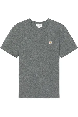 Maison Kitsuné Fox Head Patch Regular T-Shirt in