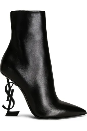 Saint Laurent Opyum 110 YSL Heeled Boots in