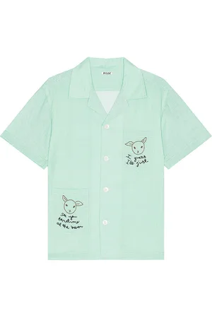 BODE See You At The Barn Short Sleeve Shirt in