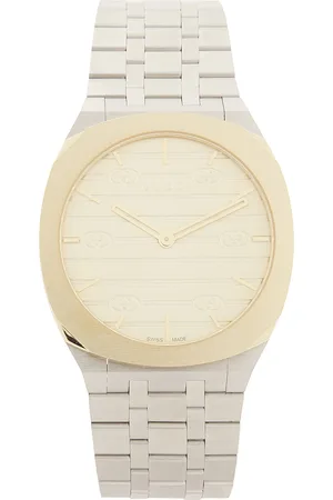 Gucci GG Golden Brass Dial Watch in