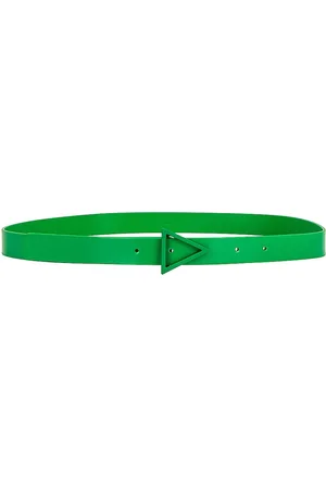 Bottega Veneta Triangle Spazzolato Belt in