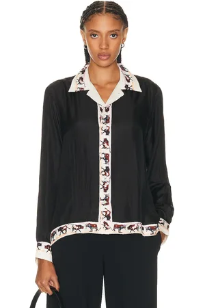 BODE Taureau Long Sleeve Shirt in