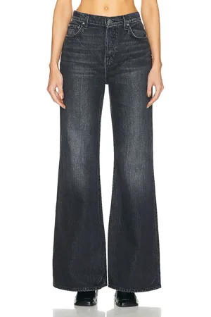 GRLFRND Jade Low Rise Relaxed Flare Jeans in