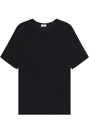 Saint Laurent Tee Col Rond in