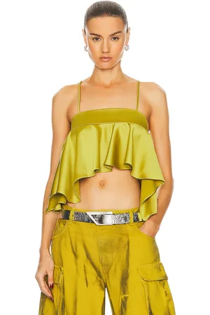 The Attico Ruffle Top in
