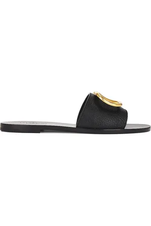 VALENTINO GARAVANI V Logo Signature Slide in