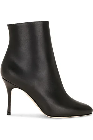 Manolo Blahnik Insopo 90 Leather Boot in