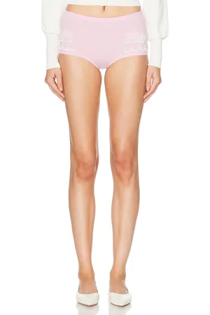 VERSACE Embroidered Mini Short in