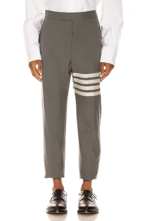 Thom Browne 4 Bar Backstrap Trouser Cropped in