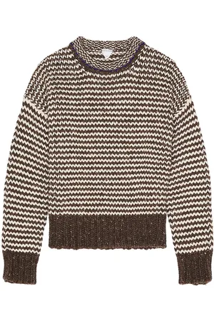 Bottega Veneta Zig Zag Knit Sweater in