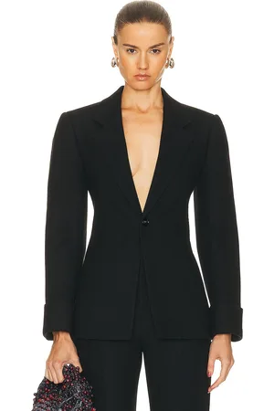 Bottega Veneta Structured Double Melange Jacket in