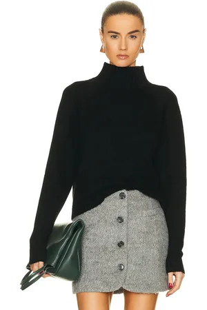 THE ELDER STATESMAN Highland Crop Sweater in
