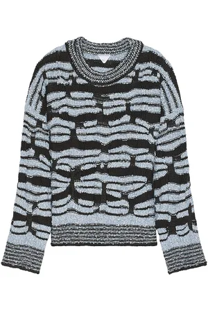 Bottega Veneta Distorted Stripes Sweater in