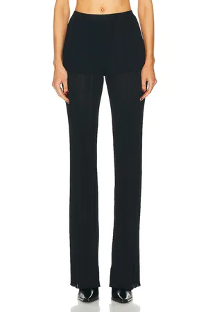 Stella McCartney Lightweight Plisse Knit Trousers in