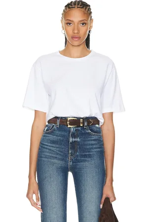 Khaite Mae Short Sleeve Tee in