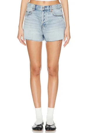 GRLFRND Charlie Low Rise Baggy Cut Off Short in