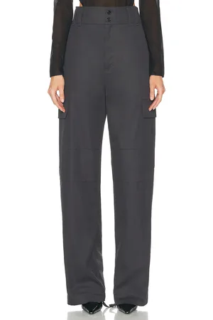 Saint Laurent Wide Leg Pant in