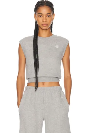 ÉTERNE Sleeveless Crewneck Top in