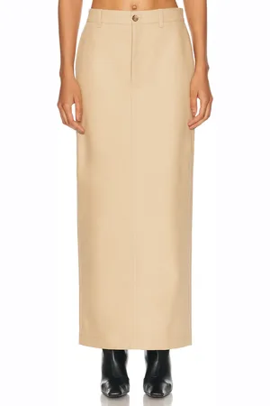 WARDROBE.NYC Drill Column Skirt in