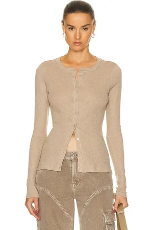 ENZA COSTA Cashmere Long Sleeve Cardigan in