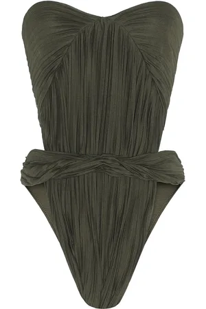 Saint Laurent Jersey Cut Out Bodysuit in