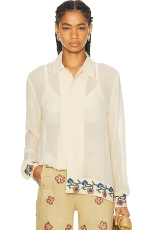 BODE Flowering Liana Long Sleeve Shirt in