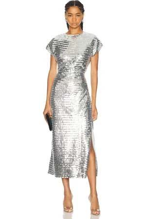 SIMON MILLER Argan Sequin Dress in