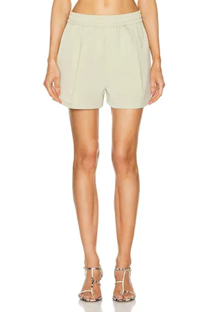 GRLFRND Tech Gabardine Boxer Shorts in