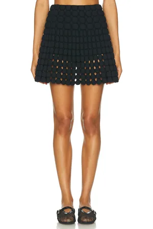Alaïa Crochet Mini Skirt in