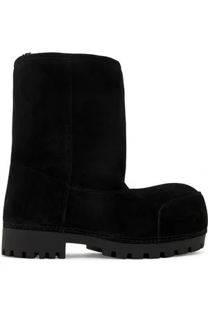 Balenciaga Alaska Fur Low Boot in