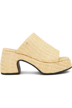 Ganni Butterfly Platform Sandal in